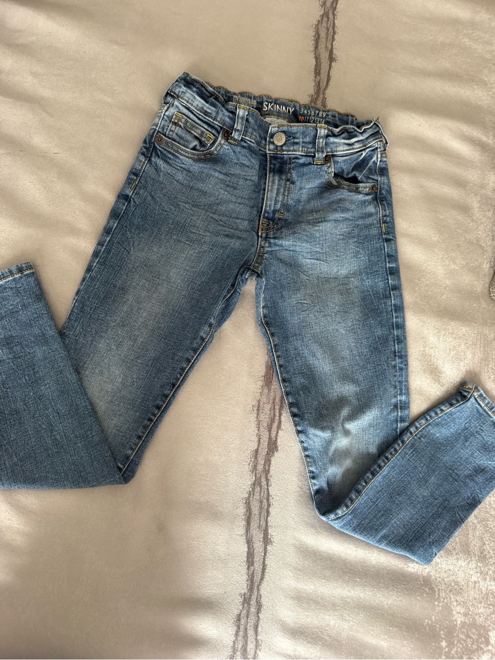 Skinny Blue Wash Kids’ Jeans